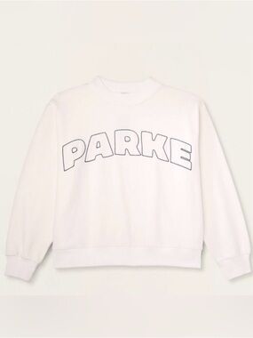 Parke x Target Mockneck Pullover Sweatshirt Cream L/XL NWT